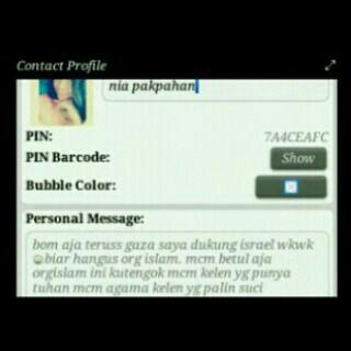 Fally_bluesky's tweet photo. ni pin cewek GILA..liat gambar baik"... http://t.co/NCpTyAQ43N
