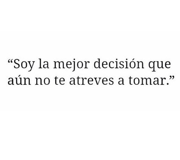 La mejor decisión... instagram.com/p/qRUgUhlxYA/?…