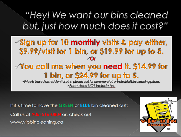 HEY!!! CHECK IT OUT! #hamilton #greenbin #recycle #vipbincleaning