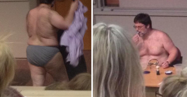 TheTabHull's tweet photo. Lecturer shows off his grey Y-fronts to his class at Leeds Met

http://t.co/knGiOoxJWS http://t.co/hOiWDaa63V