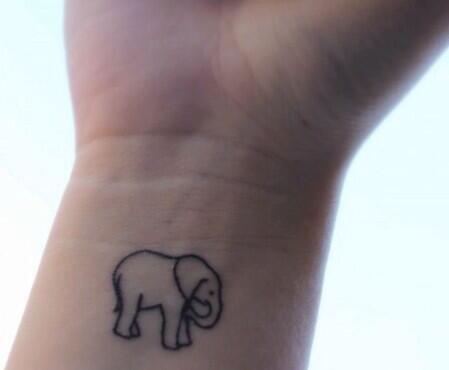 Elephant heads tattoo by Thomas Acid | Post 29019