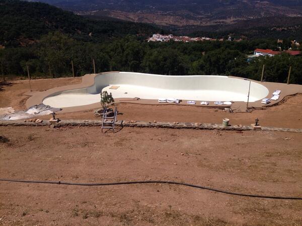 JosemaGil1's tweet photo. Realizando playas en plena sierra de hueva http://t.co/W9Ngl3WlP9