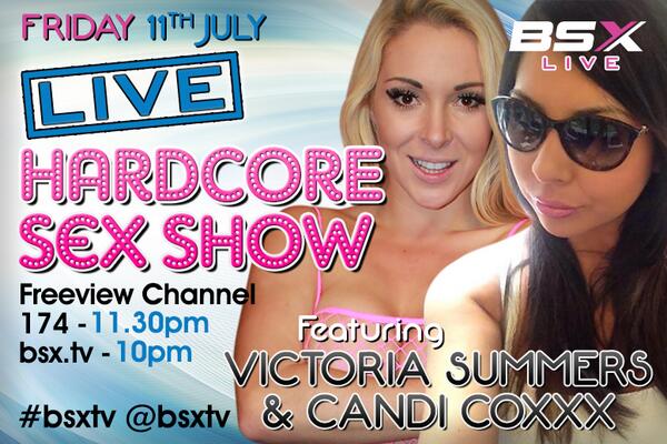 Watch #LIVE on #BSXTV an #American #PornStar #Special starring @x_summers &amp; @candicoxx6969 #GG #SexShow #xxx http://t.co/w8SsHOVOl4