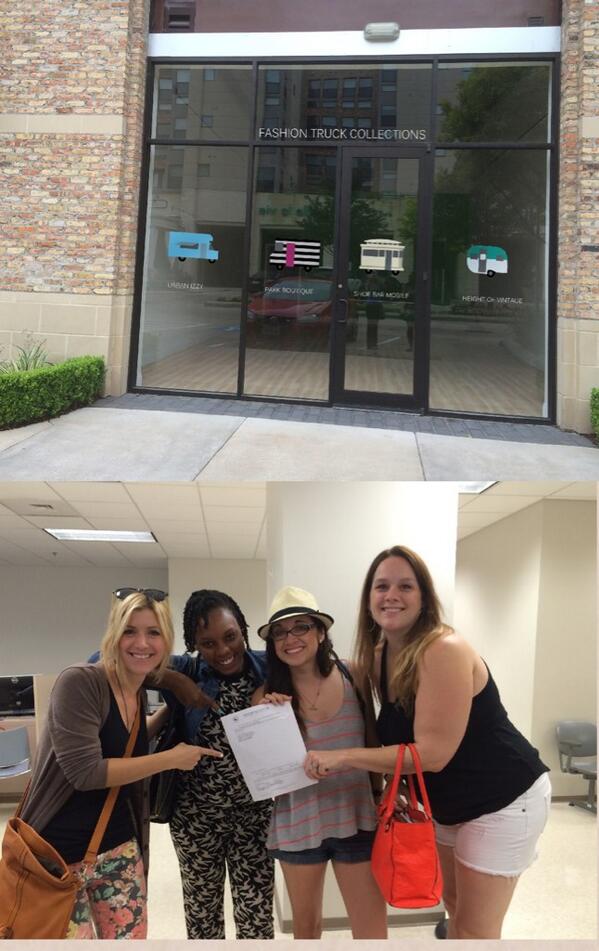 BIG FASHION NEWS! 4 of your Houston Fashion trucks are opening a pop up store in City Center! Yay! More info to come