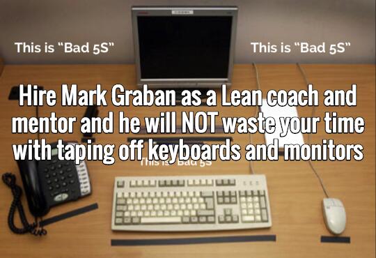 It's Awful When the Person Teaching #Lean Doesn't Get the Bad 5S Joke – Lean Blog It's Awful When the Person Teaching #Lean Doesn't Get the Bad 5S Joke – Lean Blog