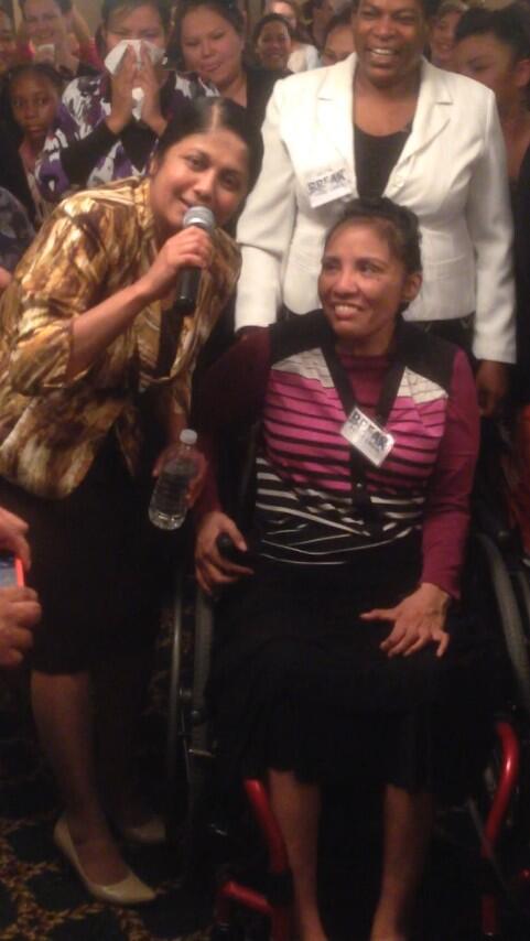 esloutreach's tweet photo. Powerful outpouring in Canadian Ladies Conf! Several rec Holy Ghost. Paralyzed woman receives healing!!#PursuingActs http://t.co/TZpwxdtUBb