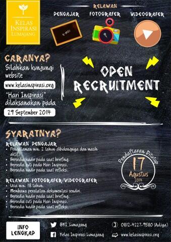 FYI! Untuk pendidikan lewat inspirasi. Ayo jadi orang baik. Bantu retweet ya.