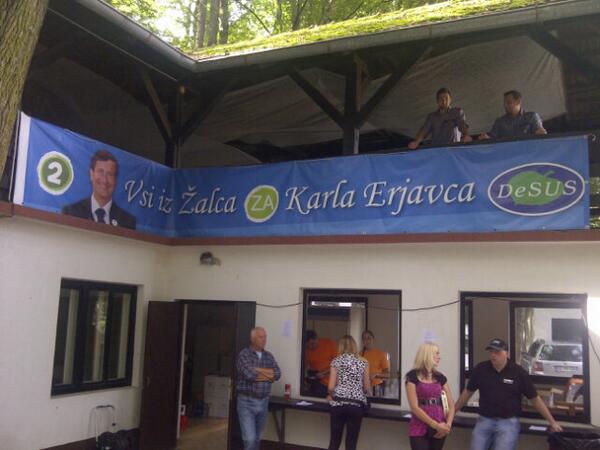 Vsi iz Zalca za Karla Erjavca.