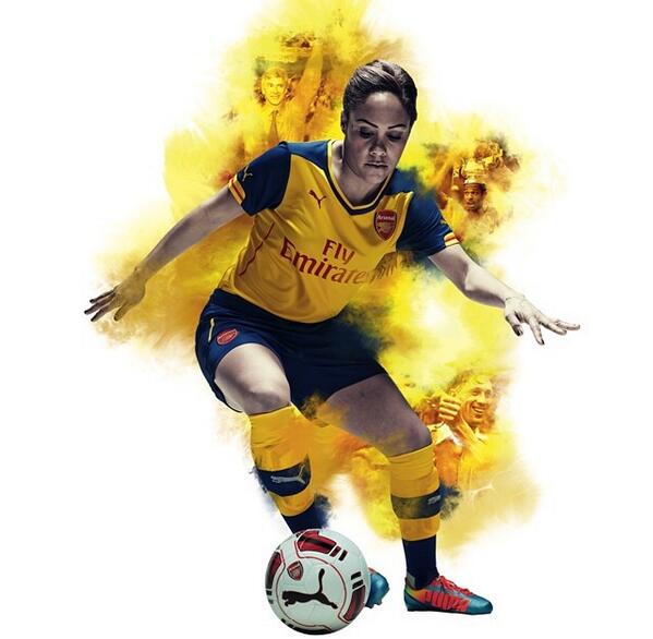 AFTVMedia's tweet photo. @Alexscott2 @ArsenalLadies #PumaKitLaunch @arsenal http://t.co/LQJfVoFsUD