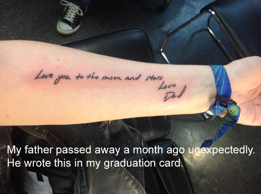 15 Inspiring Memorial Tattoos For Dad  Psycho Tats