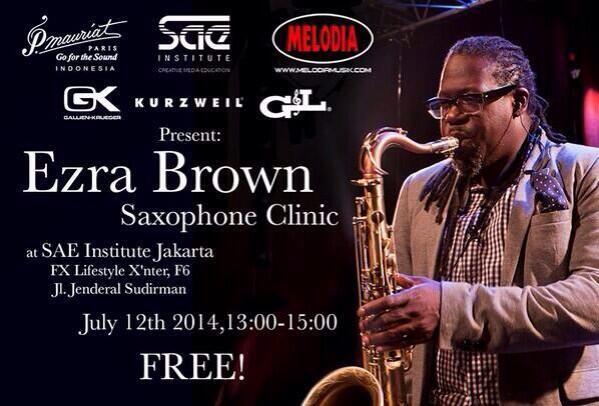 BarryLikumahuwa's tweet photo. Menuju FX @SAEjakarta !! Klinik Saxophone @eZrabrown @PMauriatID start jam 13.00.. FREE!! Yuks?? http://t.co/UIIM3Jq3v6