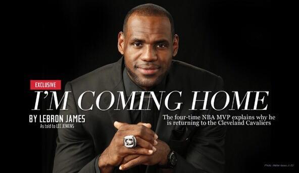 MovistarNBA's tweet photo. Cuando piensas que NADA puede sorprenderte LEBRON y CLEVELAND se reconcilian #dormiresdecobardes http://t.co/K3T5C7RDQn