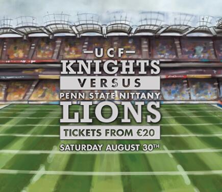 WIN tickets to see two giants of American College Football face off at this year's #crokeparkclassic RT to enter!