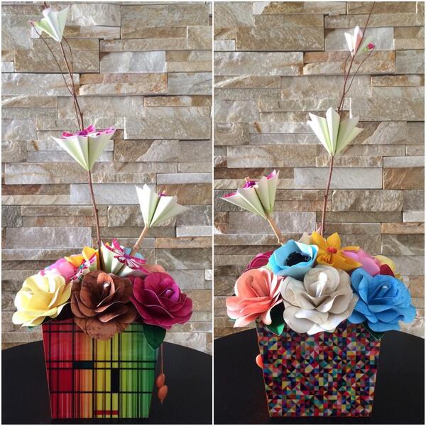 MareDiCarta's tweet photo. Hermoso arreglo floral perfecto para adornar cualquier espacio de tu hogar o rincón de tu oficina. Modelo único❗️ http://t.co/MaxrJNvtcM