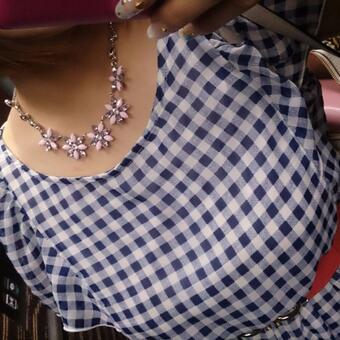 おにゅーのネックレスぅ♡ リランドチュールのぉお！ 地震で起きてから、ねれなくなったあー。。。 http://t.co/Db5gUQhAAb