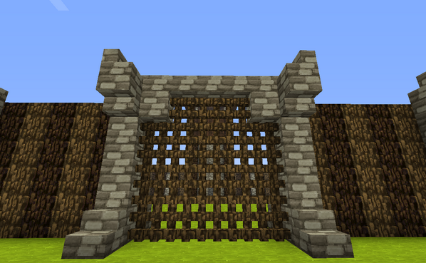 Mao_The_Refrain's tweet image. So I'm making a fort in Minecraft in the vein of a Colonial fort. Thoughts?