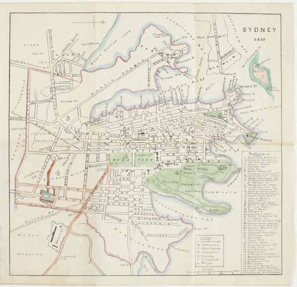 Another  Plan of Sydney from our fantastic map collections - 1853 goo.gl/tzR7bo #slnswmaps