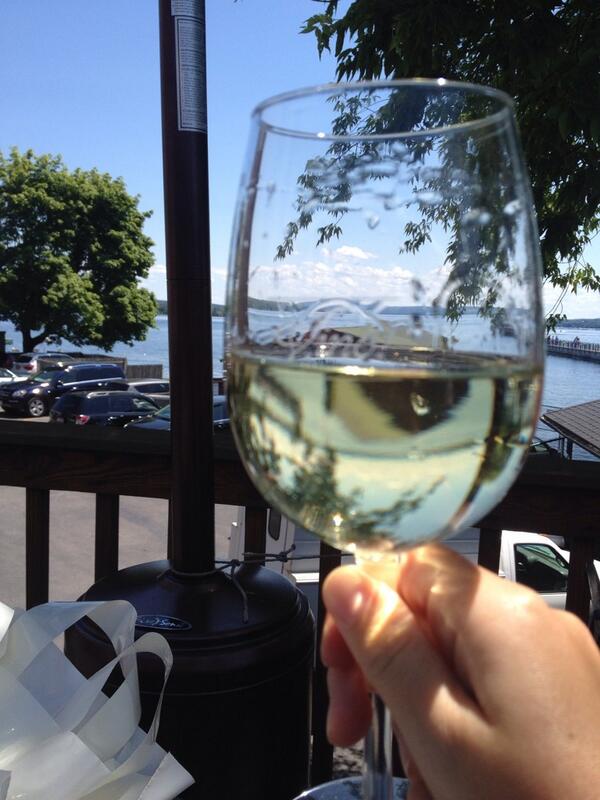FruitForward935's tweet photo. Gruener Veltliner from @ToroRunWinery out on Skaneateles Lake http://t.co/xxV25JAcgF