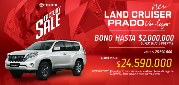 Maritanoebenspe's tweet photo. ¡No puede quedar un fuera un grande de #toyota Land Cruiser prado con un Super Bono! http://t.co/82QeWSnSNG