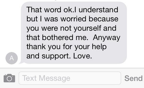 Abena82's tweet image. The message from my mother-in-law when Hubby and I don't take bags of food home after a weekend visit. #notmyself