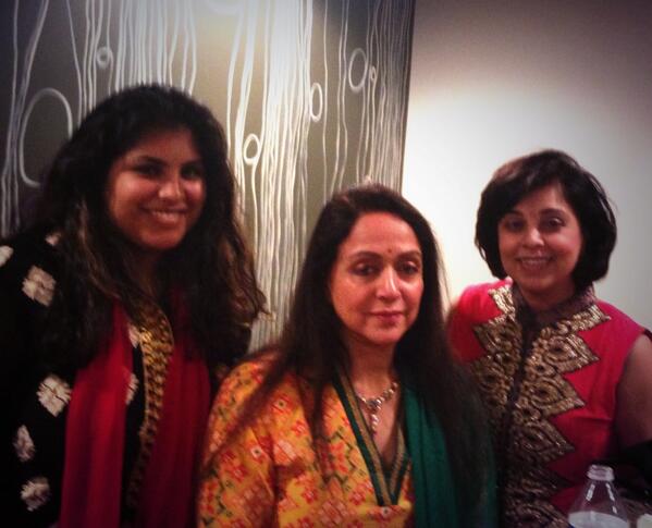 sbarora's tweet photo. @dreamgirlhema it was really nice to meet you last night! All the best for tonight! http://t.co/vceLIIHB39