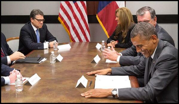 BevsCloakRoom's tweet photo. That explains this photo "@politico Obama: "I don't have to run for office anymore, so I can just let it rip." http://t.co/08gugzdSDB