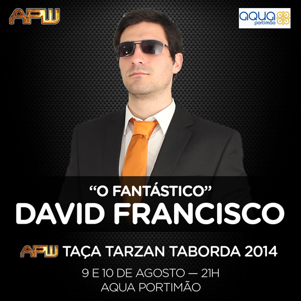A adição mais recente à APW Taça Tarzan Taborda 2014 foi… o @davidfantastic_! #TTT2014