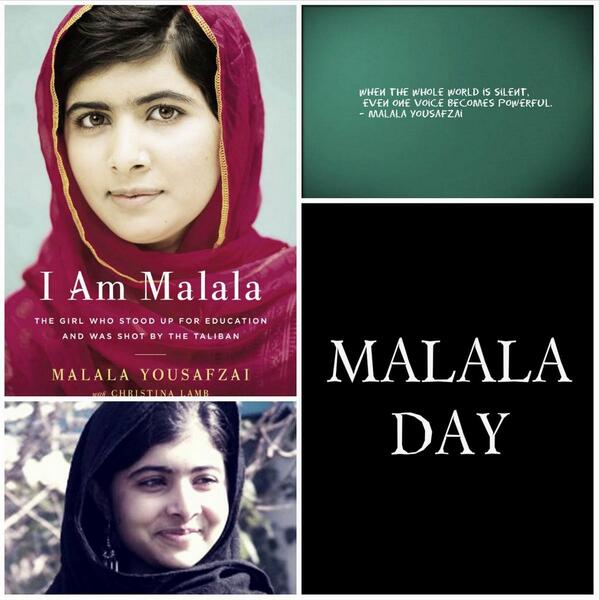 catalystfilms's tweet photo. Malala Day - 
Malala Yousafzai is catalyst who inspired positive social action.  #StrongerThan #iamcatalyst http://t.co/ekLqYi5uAE