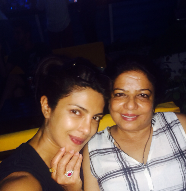 priyankachopra's tweet photo. Mommy time.. Love having u around... http://t.co/06mgZMoav9