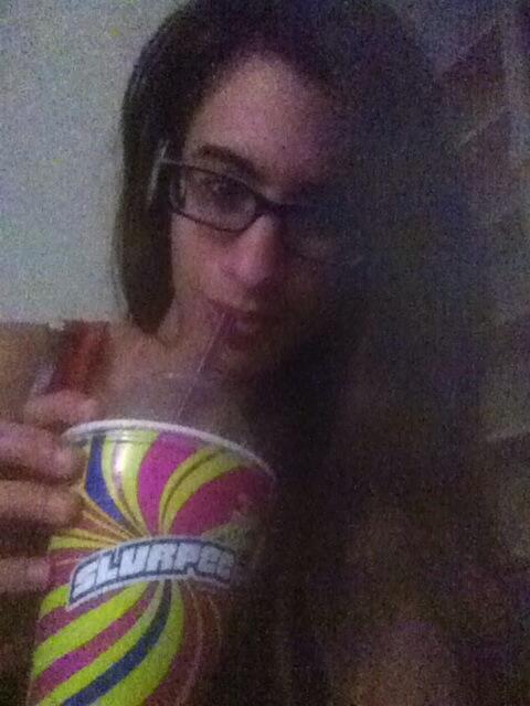 Free slurpees at 7/11 today because obviously today is 7/11 lol 😝 #711 #sluprees #lemonadeflavor
