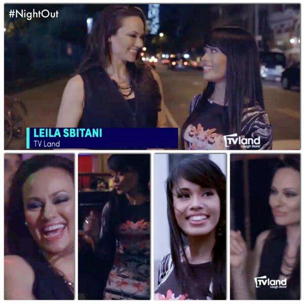 AdesinaTV's tweet photo. A fantastic time in NYC w/ the fabulous @leilasbitani @tvland #GreatLate-Watch our #NightOut: http://t.co/QwTeXCg9wL http://t.co/fqhdkQOaKl