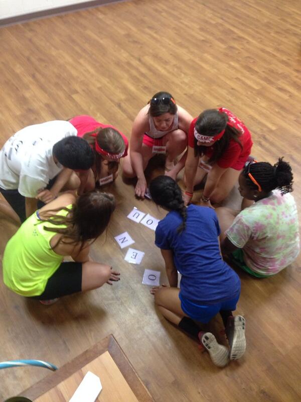 HC_RoyalBlues's tweet photo. Some of our counselors playing some team-building games before the campers arrive! http://t.co/5RY1dBxaap