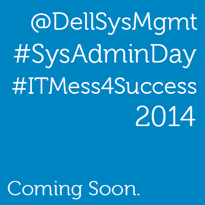 Quest's tweet photo. Calling all #SysAdmin! Is your desk an #ITMess4Success? Tweet it 2 @DellSysMgmt &amp; WIN BIG! http://t.co/SMkOKWZMak http://t.co/l6C7w2PJGo