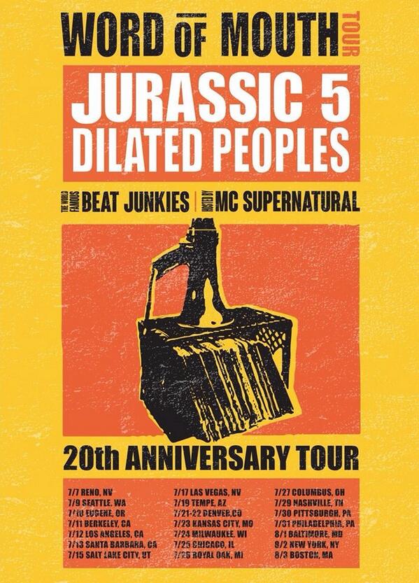 FromDivine's tweet image. Super #excited to attend the #jurassic5WordofMourhTour show tomorrow. 😙💨💨 #j5 #hiphop