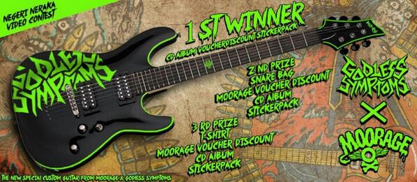 godlesssymptoms's tweet photo. Here's the Deal! #NegeriNerakaCover @MOORAGEWEAR \m/ ;) http://t.co/yybM7eGZHt