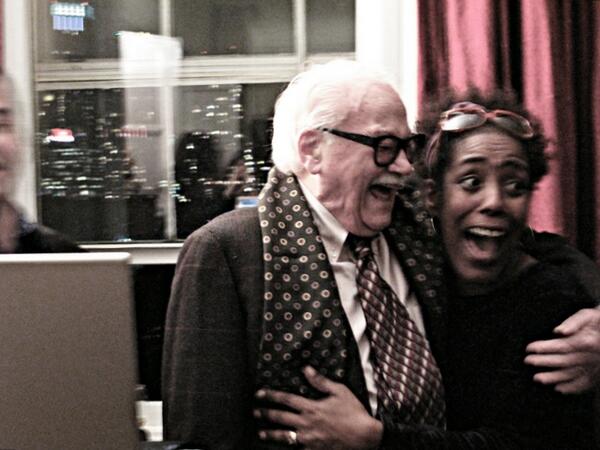 XLaugart's tweet photo. My and the great Toots Thielemans inthe Belgium Embassy NEW YORK CITY.FUN..... http://t.co/cbjFVv2gPY