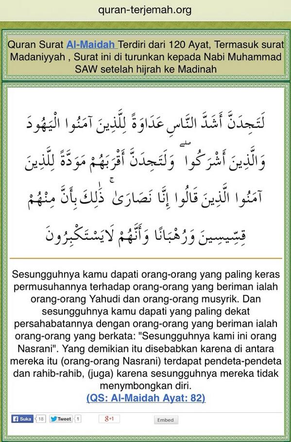 Maha benar Allah dgn segala firmannya. “<a href="/sahabatalaqsha/">Documenting #GazaGenocide</a>: ”