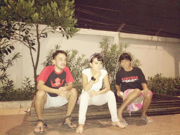 juliaperrez's tweet photo. Werk for survivor trans tv with @ruben_onsu http://t.co/Yatmgk33Oy