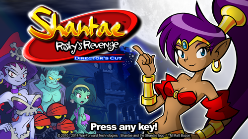 WayForward's tweet image. #FridayRecap #Shantae: Risky&apos;s Revenge-Director&apos;s Cut out 7.15.14 on PC via Steam for $9.99! New features &amp;amp; modes!