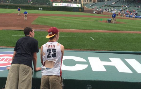lebron cubs jersey