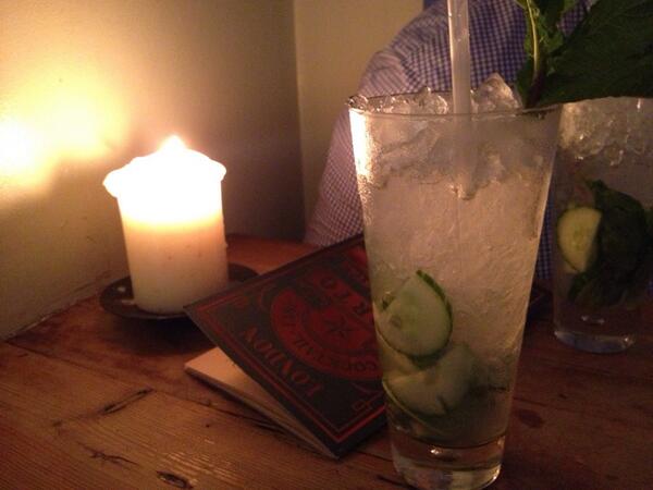wanitalala's tweet photo. Thanks to the kind gentleman who bought Mikko and I these gin mojitos last night! @Portobello_Star http://t.co/XETT25aYZf