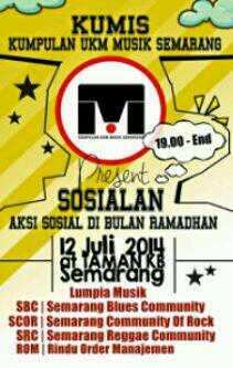 "SOSIALAN"|| at.Taman KB || sabtu 12juli ||start7pm || #KUMIS #SOSIALAN #SUPPORT #indieSMG #eventSMG