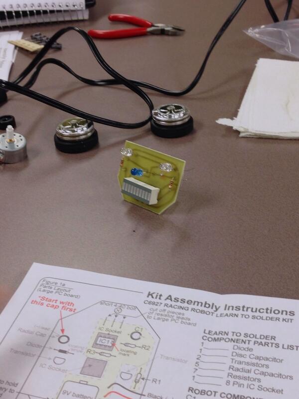 lauralib's tweet image. Soldering is fun but these instructions were not!! #tinker #solderingisfun #STEM