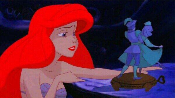 Ariel sat in her grotto looking ar her collection with a sad sigh, "I wish I was part of there world." #OpenRp