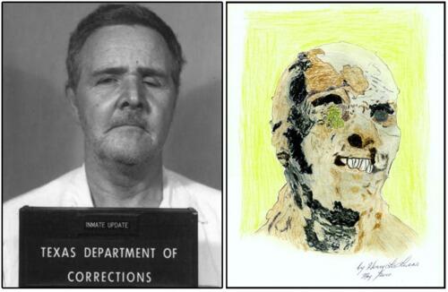 Freak Scene フサオ Henry Lee Lucas Painting Of Lucio Fulci S Zombie こちらは実在の殺人鬼ヘンリー リー ルーカスがルチオ フルチの サンゲリア Zombie を真似て描いた絵 Http T Co Jz2vtpzv23 Twitter