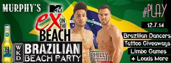 HDSOURCE1's tweet photo. BOOM! @MARC0_ALEXANDRE 7 @LiamLew23  FROM @mtvex IN  @murphys_bar tonight! #steamin #madness http://t.co/nrNE6QQBsh