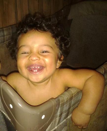 My grandbaby Jayden Malachi. Daughter Tabeatha