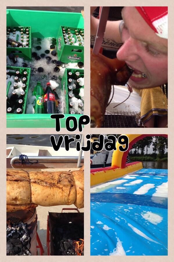 Zou de zaterdag net zo mooi worden als de vrijdag?#ik hoop het