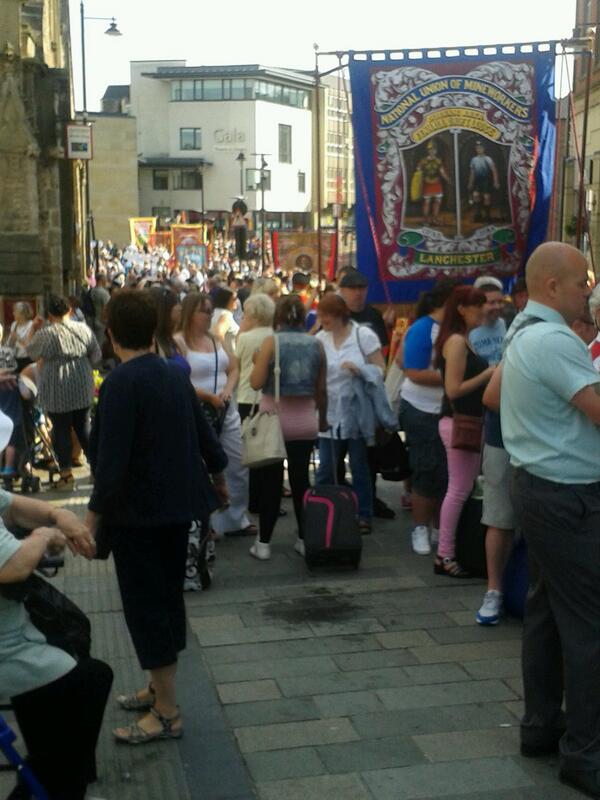 Beautiful day for #durhamminers #lovedurham