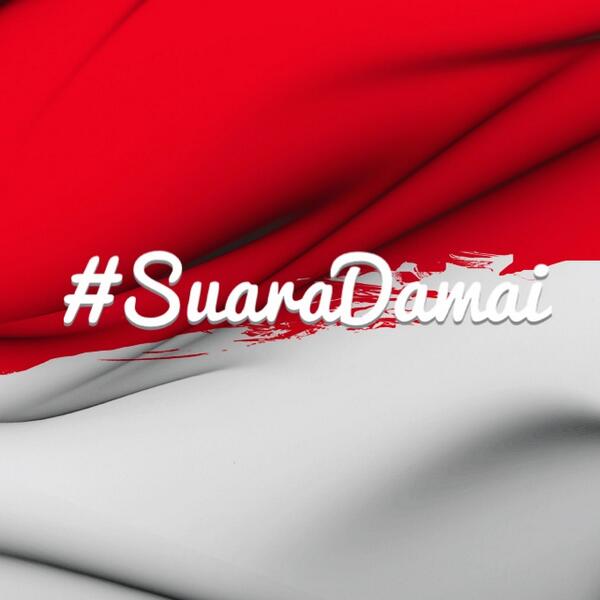 #SuaraDamai
#PersatuanIndonesia